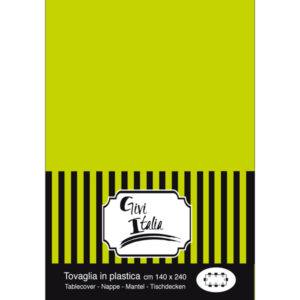 Toalha em Plástico cor Verde Lima