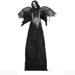 Esqueleto Túnica Negra Asas 210cm