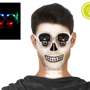 Óculos Esqueleto com Luz