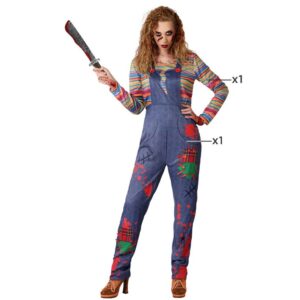 Fato Boneca Sangrenta Mulher M/L