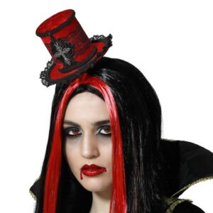 Bandolete Chapéu Vermelho Preto