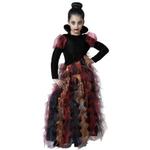 Fato Vampira menina Tamanho 10/12
