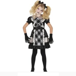 Fato Boneca Porcelana menina Tamanho 3/4