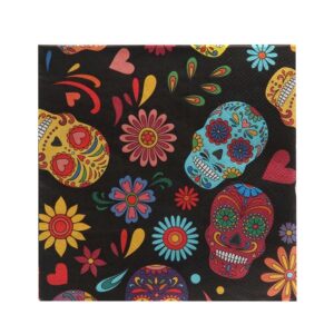Guardanapos Papel Caveiras Mexicanas
