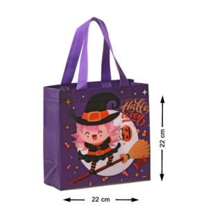 Saco Doces Halloween Roxo