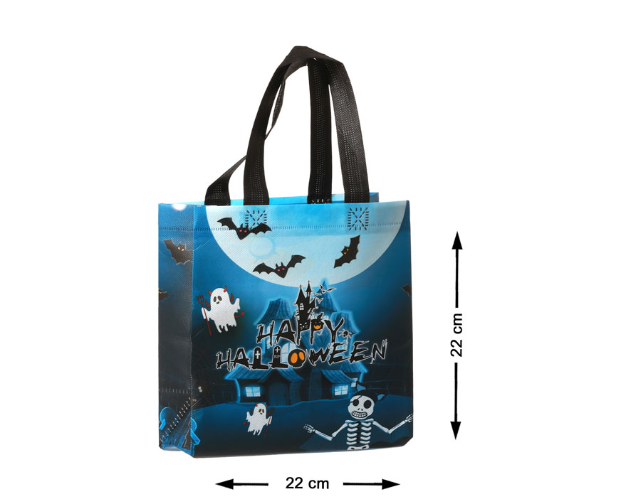 C82808 Saco Doces Halloween Azul