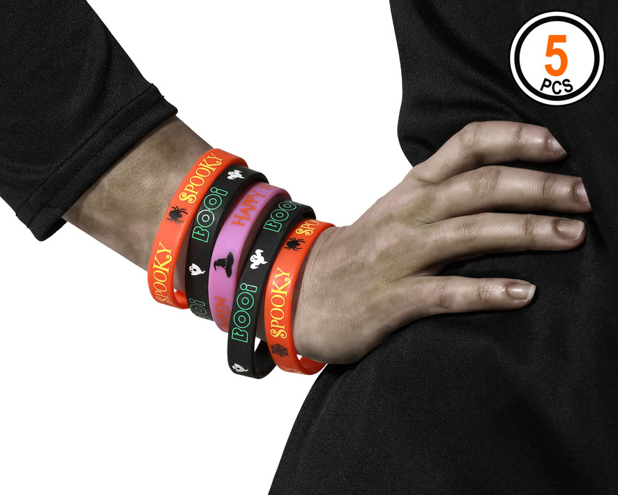 C83223 Cartaz 5 Pulseiras Halloween